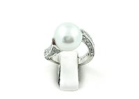 Anello Mikimoto Donna in Oro bianco Diamante 1.18 Ct ABM20WB - ABM20WB